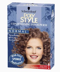 Poly Style Conditioning Foam Perm Normal