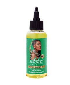 Sof N Free Black Castor Anti Dandruff Moisturising Braid Oil