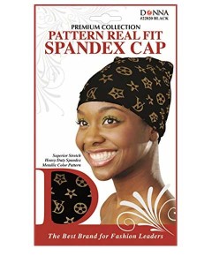Donna Collection Pattern Real Fit Spandex Cap