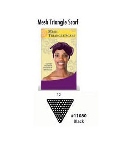 Donna Collection Mesh Triangle Scarf