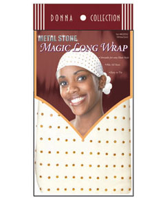 Donna Collection Metal Stone Magic Long Wrap