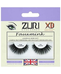 Zuri Fauxmink Eyelashes 799 Black