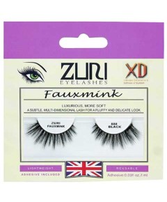 Zuri Fauxmink Eyelashes 888 Black