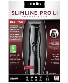 Slimline Pro Li Cordless Trimmer Black