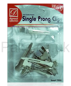 Donna Collection Single Prong Clips 7924