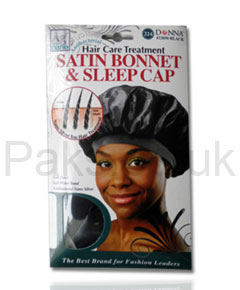 Donna Collection Satin Bonnet and Sleep Cap