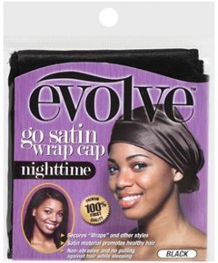 Evolve Nighttime Go Satin Wrap Cap