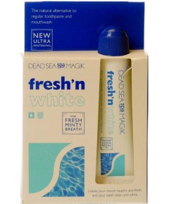 Dead Sea Spa Magik Fresh N White Toothpaste Mouthwash