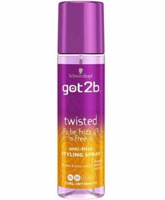 Got2b Twisted Be Frizz Anti Frizz Styling Spray