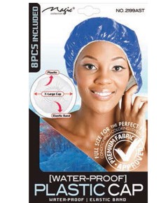 Magic Waterproof Plastic Shower Cap 2199