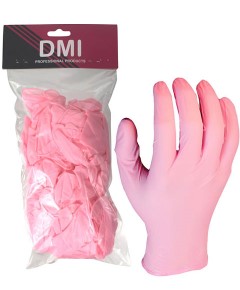DMI Pink Nitrile Powder Free Gloves