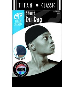Tittan Classic Short Du Rag 11197 Black